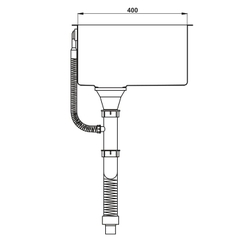 Chậu Rửa Inox HS22-SSN2S90P Hafele 567.94.000