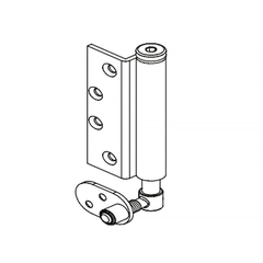 Bộ Bản Lề Trục Xoay Mộng Rời Hafele 943.34.149