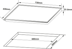 Bếp Từ Âm 2 Vùng Nấu HC-I7323B Hafele 536.61.886