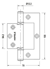 Bản Lề Nâng Hạ 45Kg Hafele 926.96.100