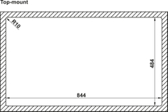 Chậu Rửa Chén Inox WS R10 HS25-SSN2S-8650 Hafele 567.94.024