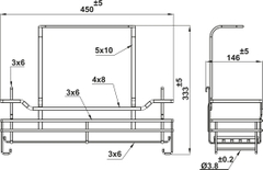 Rổ Đựng Dụng Cụ Vệ Sinh Hafele 595.04.096