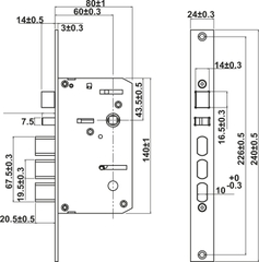 Khóa Điện Tử Zenith-ML2501W Hafele 499.21.225