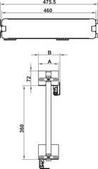Kệ Đựng Gia Vị Base Agent 200mm Hafele 545.14.322