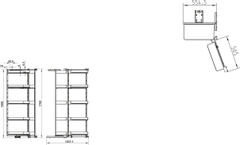 Tủ Đồ Khô Tandem 450mm Hafele 504.68.382