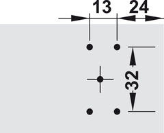 Bản Lề Metalla A Hafele 311.98.560