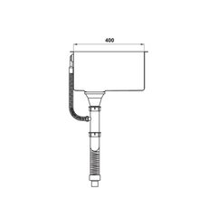 Chậu đá Hafele HS21-SSN2S90 / Màu đen, Mã số: 567.96.310