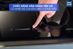 Bếp điện Hafele 3 vùng nấu HC-R603A 536.01.631 - Nhập khẩu châu Âu