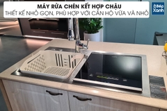 Máy Rửa Chén Tích Hợp Chậu Rửa Hafele HDW-SD90A 539.20.530