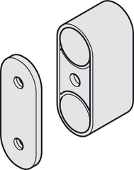 PK D-Fold 21 50B nam châm cân chỉnh cửa Hafele 940.42.454