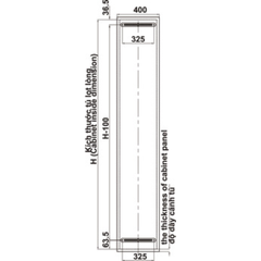 Tủ Đồ Khô Kara Pull Hafele 595.80.803