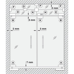 Kẹp Kính Trên Inox Hafele 981.00.011