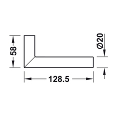 Khóa điện tử Hafele 917.63.000