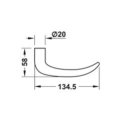 Khóa điện tử Hafele 917.63.011