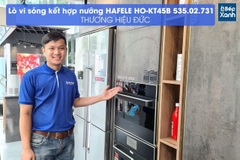 Lò vi sóng kết hợp nướng âm tủ Hafele HO-KT45B 535.02.731