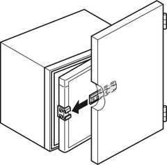 Bas gắn cánh tủ lạnh Hafele 568.16.020