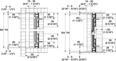 Concepta connec.track silv.2 do.110/26mm Hafele 408.30.095