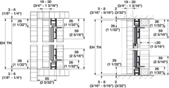 Concepta connec.track silv.1 do.55/900mm Hafele 408.30.092