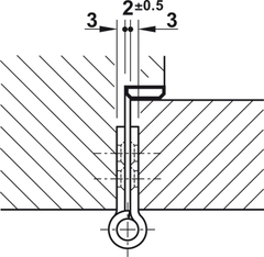 Bản Lề Lá 2 Vòng Bi 120Kg Hafele 926.98.063