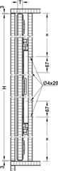 Phụ Kiện Cửa Trượt Finetta Spinfront 30/50 1D Hafele 408.45.022