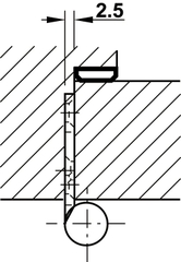 Bản Lề Nâng Hạ 45Kg Hafele 926.96.100
