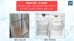 Tủ lạnh 4 Cánh Hafele HF-SBSIB 539.16.230