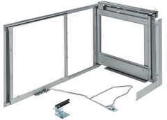 Magic corner frame r/hand silver Hafele 546.17.223