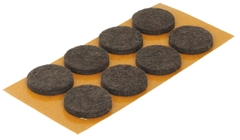 Furniture glide FELT 20x3mm brown Hafele 650.06.103