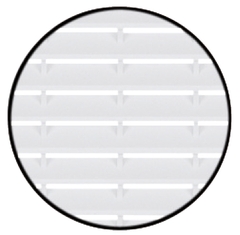 Thông gió màu trắng 123mm Hafele 571.67.718