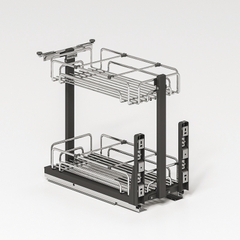 Rổ gia vị Omero SUS304 ovan 300 Hafele 547.10.063