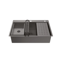 Chậu SUS WS R10 HS25-SSN1S-7650 _đen Hafele 567.24.485