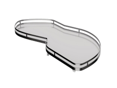 Lemans II shelf style 450mm L/H Hafele 541.32.648