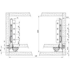 Ray Hộp Alto-S Hafele 552.35.355