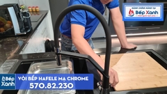 Vòi rửa chén Hafele HT20-CH1F187 / Đồng thau mạ Chrom, Mã số 570.82.230