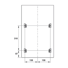 Thùng Rác Gắn Cánh Viola Hafele 503.48.505