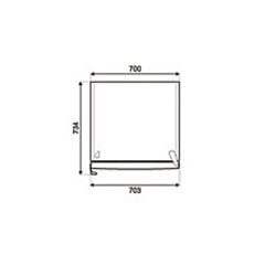 Tủ Lạnh Độc Lập Hafele FD70FN1HX 535.14.593