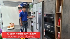 Tủ lạnh 4 Cánh Hafele HF-SBSIB 539.16.230