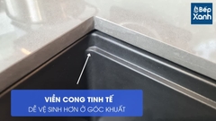 Chậu đá Hafele HS20-GED1S80 / Màu đen, Mã số: 570.30.300