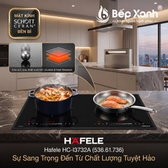 Bếp từ 2 vùng nấu Hafele HC-I3732A, mã số 536.61.736