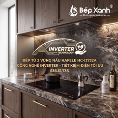 Bếp từ 2 vùng nấu Hafele HC-I3732A, mã số 536.61.736