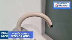 Vòi rửa chén Hafele HT19-GH1F270 570.51.490 - Vòi mạ màu đá tuyệt đẹp