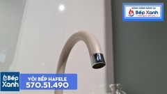 Vòi rửa chén Hafele HT19-GH1F270 570.51.490 - Vòi mạ màu đá tuyệt đẹp