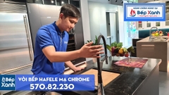 Vòi rửa chén Hafele HT20-CH1F187 / Đồng thau mạ Chrom, Mã số 570.82.230