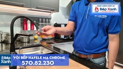 Vòi rửa chén Hafele HT20-CH1F187 / Đồng thau mạ Chrom, Mã số 570.82.230