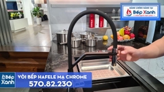 Vòi rửa chén Hafele HT20-CH1F187 / Đồng thau mạ Chrom, Mã số 570.82.230