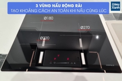 Bếp từ 3 vùng nấu Hafele HC-I603D 536.61.631