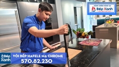 Vòi rửa chén Hafele HT20-CH1F187 / Đồng thau mạ Chrom, Mã số 570.82.230
