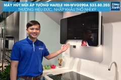 Máy hút mùi áp tường Hafele HH-WVGS90A / Kiểu hiện đại, Ngang 90cm mã số 533.80.203