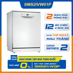 Máy Rửa Chén Độc Lập Series 2 Bosch SMS2IVW01P/ Nhập Khẩu Thổ Nhĩ Kỳ