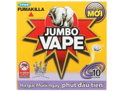 10 khoanh nhang muỗi Jumbo Vape M22 hương lavender 120g